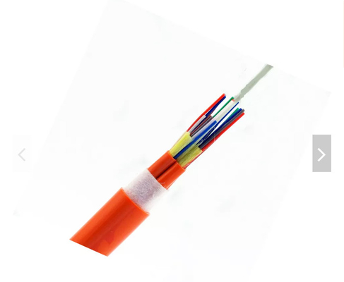 堅い緩衝OM4/OM3多モードGJFJV G652d屋内光ファイバーケーブル0.9mm