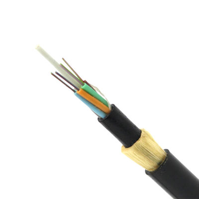 すべての誘電体48の中心100mのスパンの中央管ADSS OFCケーブル