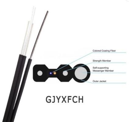 単一モード2の中心4は屋内FTTH図8光ファイバケーブルの芯を取る
