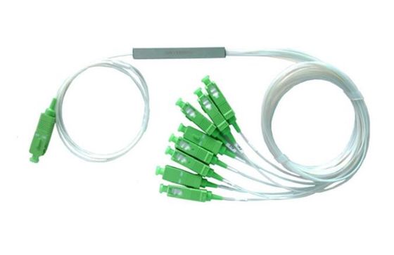 FTTH 1x2 1x4 1x8 1x16 SC UPC APCのコネクターの繊維光学PLCのディバイダー