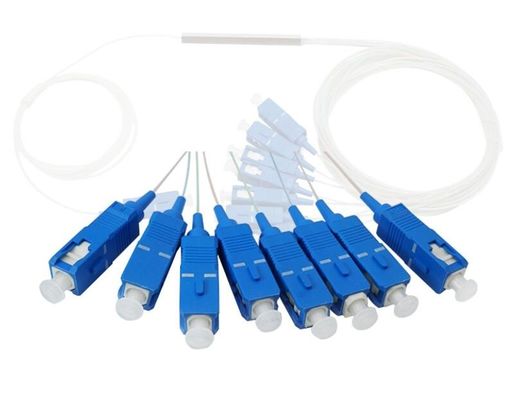 FTTH 1x2 1x4 1x8 1x16 SC UPC APCのコネクターの繊維光学PLCのディバイダー