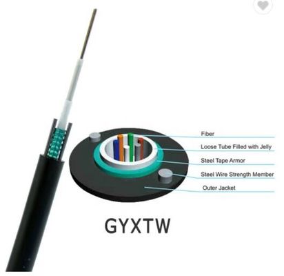 GYXTWの装甲光ファイバケーブルは直接埋葬ケーブルをタイプする