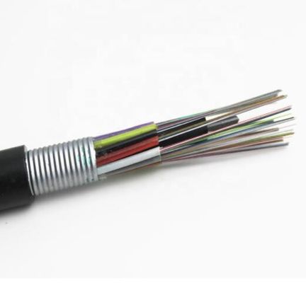 GYTA装甲12 24 36 48 72 192 144 288の中心の価格の管のFibra Opticaの単一モードの屋外の光ファイバケーブル