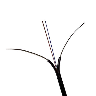 FTTX FTTH FTTP 1Core 2Core 4Core G657A1の屋内繊維光学のドロップ・ケーブル