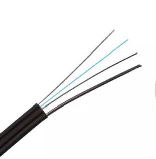 屋外の鋼線1 2 4 6中心G657a1 FTTHのドロップ・ケーブル