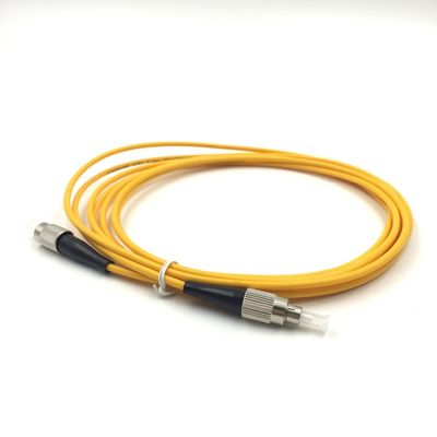 LSZH 3.0mm SC-SC SMの単一モード繊維パッチの鉛