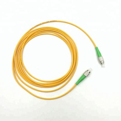 LSZH 3.0mm SC-SC SMの単一モード繊維パッチの鉛