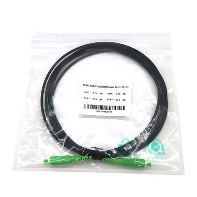 FTTH 3.5mm G657B3 Sc Apcの単一モード3mの繊維光学のパッチ・コード