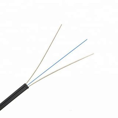 1中心FTTH SCはドロップ・ケーブルの繊維光学のパッチ・コードを