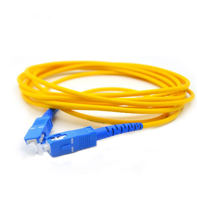 単一モードG652d 2.0mm LC SC繊維パッチ ケーブル