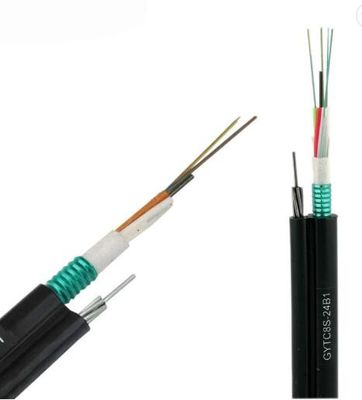 自己支持GYTC8A GYTC8S 12 24の96の中心の空気の光ファイバケーブル