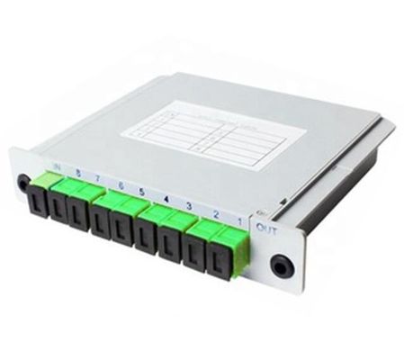 1*8 ABSカプラーSC APCのPC UPCの繊維光学PLCのディバイダー