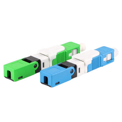 FTTHのドロップ・ケーブルのためのSC/UPC SC/PCの単一モードの光コネクタ