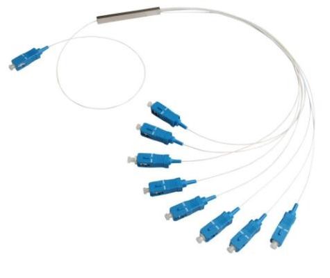 1*2 4 8 16 32 64 SM 0.9mm SC APCのコネクターの繊維光学PLCのディバイダー