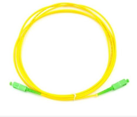 0.9mm 2.0mm 3.0mm 9/125um単モード単信SC APCのパッチ・コード