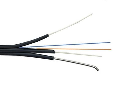 LSZHのジャケットが付いているG657A FTTHのメッセンジャーの光ファイバケーブル