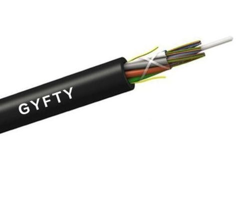 24 48はFRPの強さメンバーが付いている屋外GYFTY繊維ケーブルの芯を取る