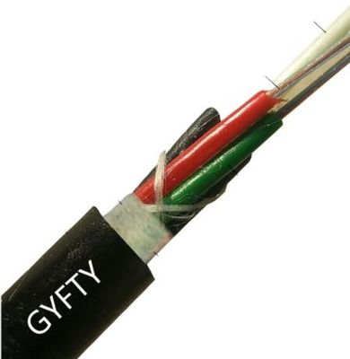 24 48はFRPの強さメンバーが付いている屋外GYFTY繊維ケーブルの芯を取る