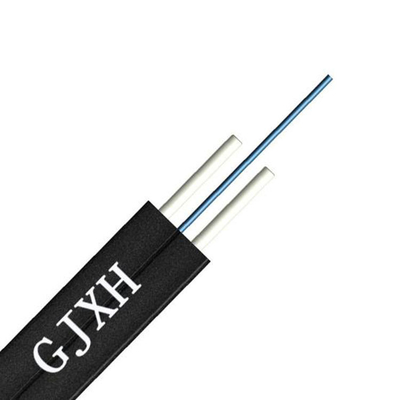 FTTHのネットワークの配線システムのための屋内2中心繊維のドロップ・ケーブル1260nm LSZHのジャケット