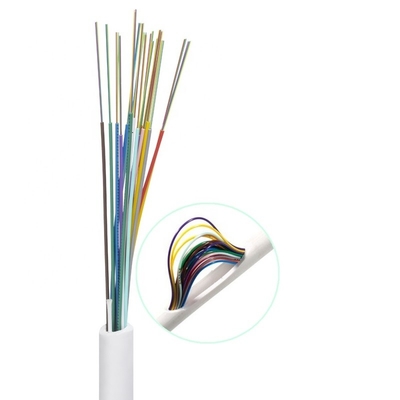屋内誘電性の光ファイバケーブル、24の72中心FTTHの光ファイバケーブル