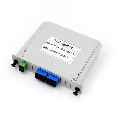 SC/APCのコネクターFTTHカセットと光ファイバーFTTH 1x12 PLCのディバイダー