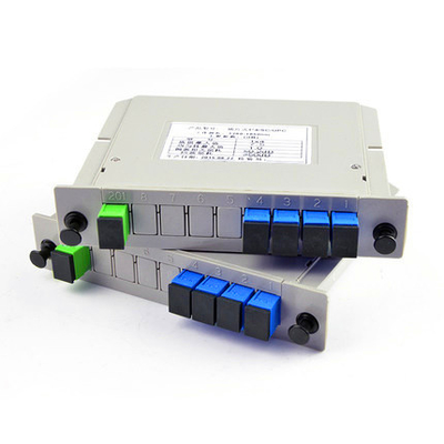 SC/APCのコネクターFTTHカセットと光ファイバーFTTH 1x12 PLCのディバイダー