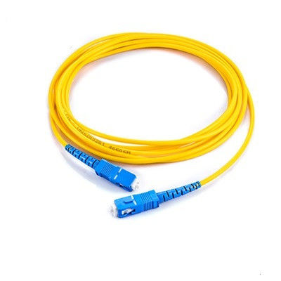 3.0mm G657A FTTH SC/UPC-SC/APC 150mのパッチ・コードの光ファイバケーブル